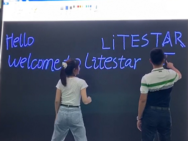 راه اندازی Litetar لمسی P1.9 GOB دیوار ویدئویی LED تعاملی